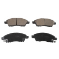 D1592 D1060-ED500  No noise car spare parts brake pads production line ceramic brake pads for Nissan